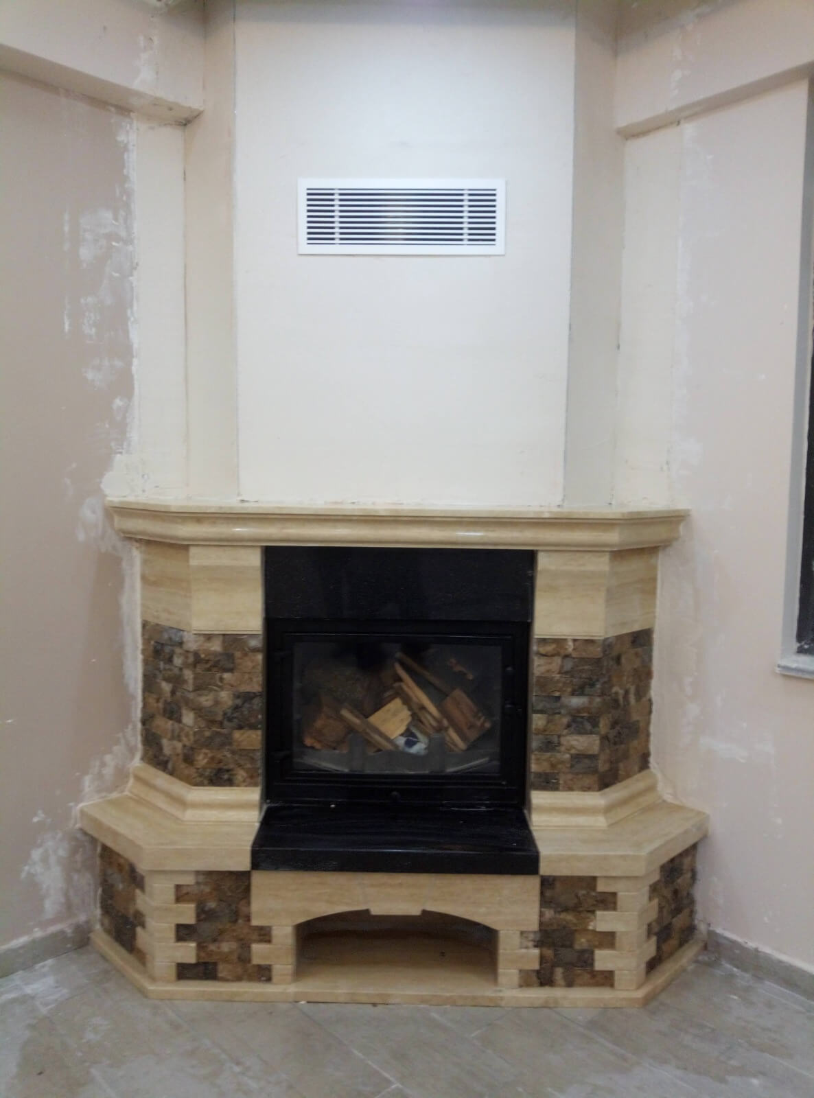 Klasik Şömine Tasarımı 8